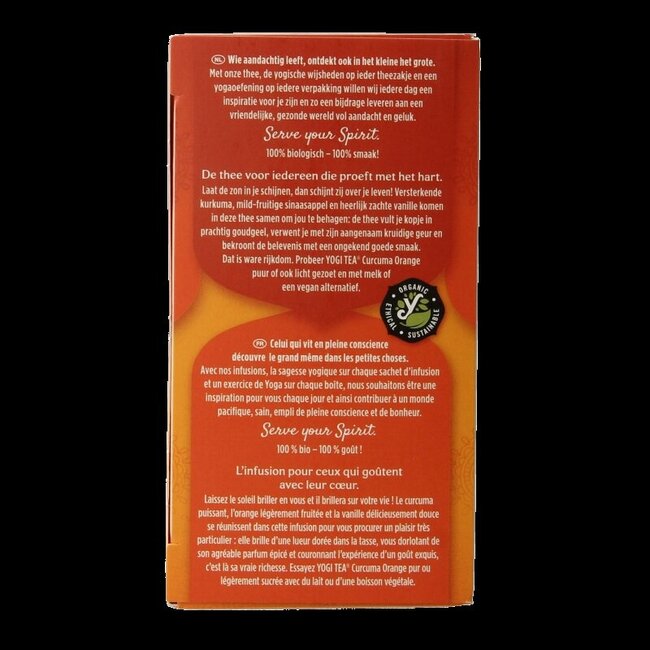 Curcuma orange bio 17 sachets