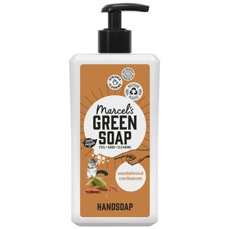 Marcel's Green Soap Handzeep sandelhout & kardemom 500 Milliliter