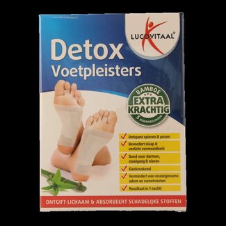 Lucovitaal Patchs détox pour les pieds 10 pièces