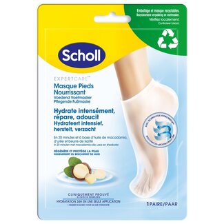 Scholl Masque pour les pieds 1 paire