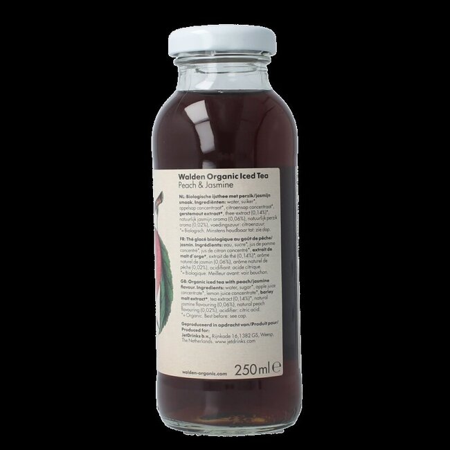 Ice tea peach jasmine bio 250 Milliliter