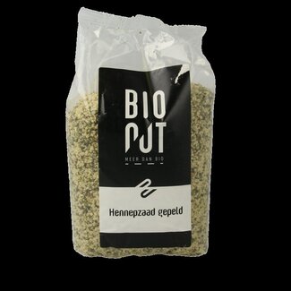 Bionut Hennepzaad gepeld bio 500 Gram
