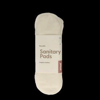 Imsevimse Serviettes hygiéniques lavables jour naturel 3 pièces