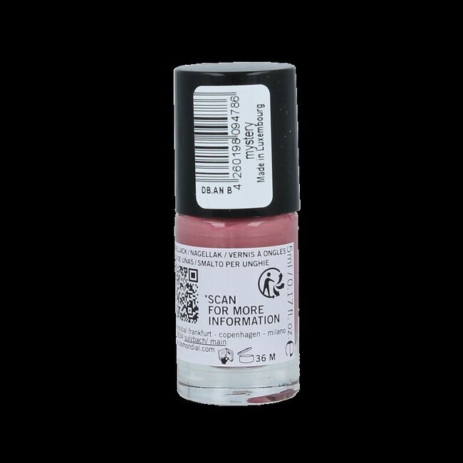 Vernis à ongles vegan Mystery 20-free à base de plantes 5 ml