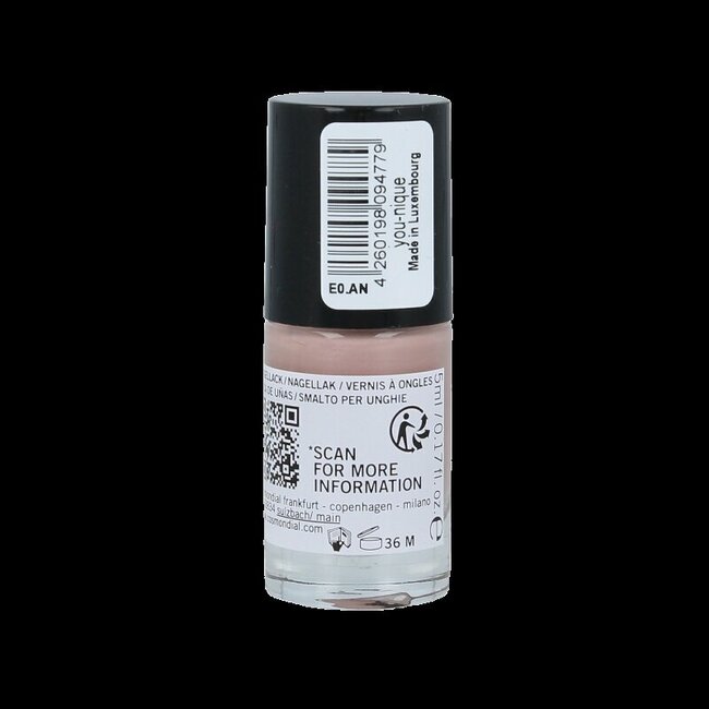 Vernis à ongles vegan you-nique 20-free à base de plantes 5 millilitres