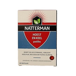 Natterman Pastilles contre la toux Tout-en-1 20 pièces