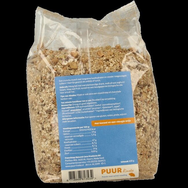 Quinoa muesli bio 600 Gram