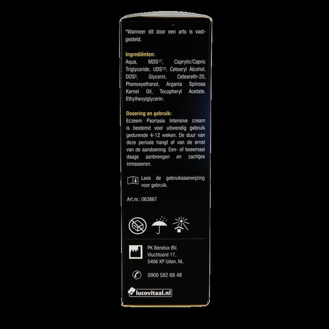 Eczeem psoriasis intensieve creme 50 Milliliter
