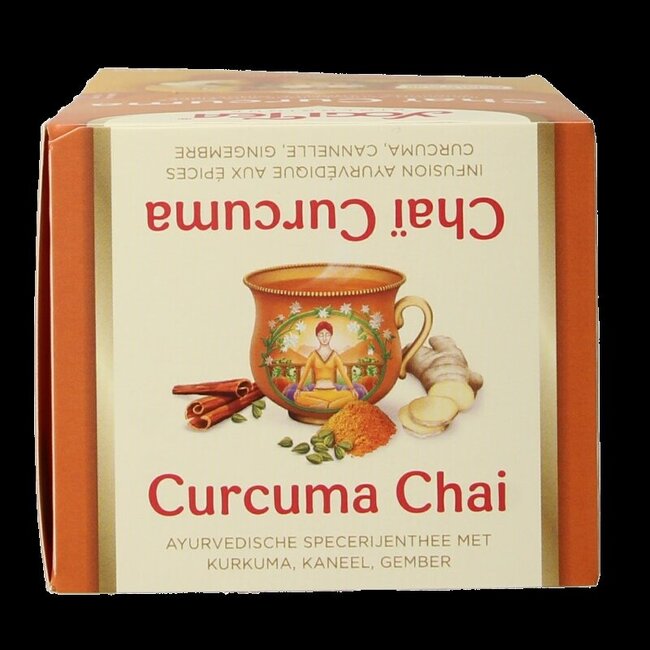 Curcuma / turmeric chai tea bio 17 Zakjes