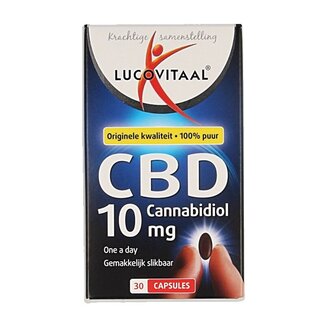 Lucovitaal CBD 10mg forte 30 Capsules