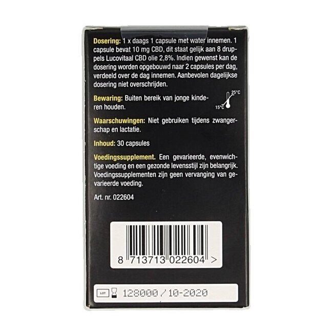 CBD 10mg forte 30 Capsules