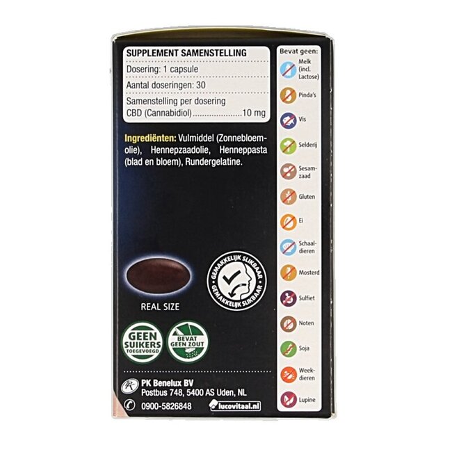 CBD 10mg forte 30 Capsules