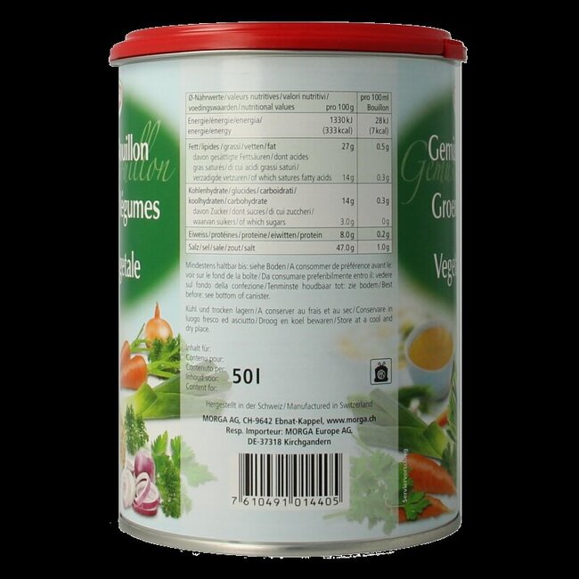 Bouillon de légumes en pâte 1 Kilogramme