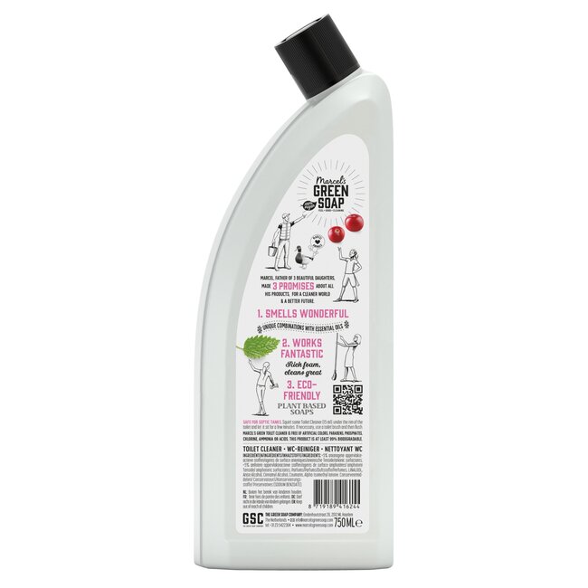 Nettoyant WC patchouli & cranberry 750 ml