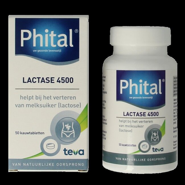 Lactase 4500 50 comprimés à croquer