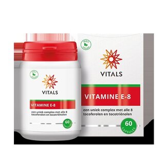 Vitals Vitamine E-8 60 gélules