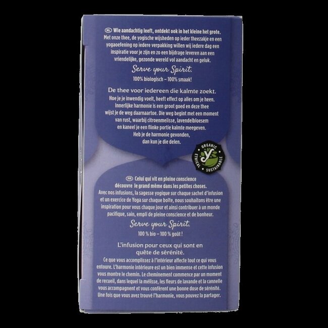 Yogi Tea Harmonie Intérieure Bio 17 Sachets