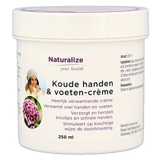 Naturalize Crème mains et pieds froids 250 ml