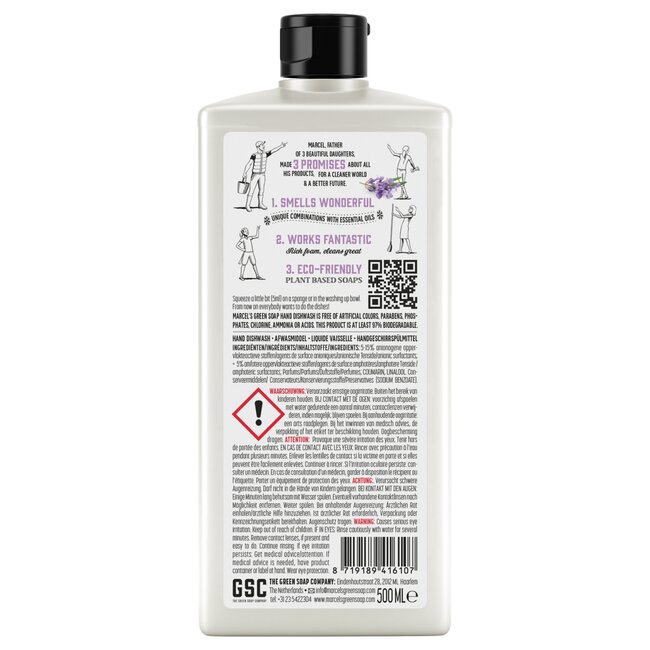 Afwasmiddel lavendel & rozemarijn 500 Milliliter