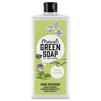 Marcel's Green Soap Liquide vaisselle basilic et vétiver 500 ml