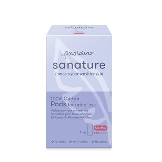 Sanature Pro vivo incontienentieverband katoen mini plus 14 Stuks