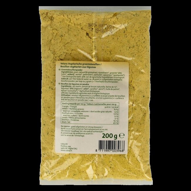 Groentebouillon navul 200 Gram