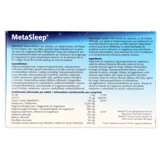 Metasleep 30 Tabletten