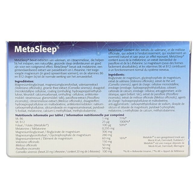 Metasleep 60 Tabletten