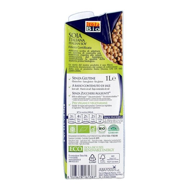 Sojadrank naturel bio 1 Liter