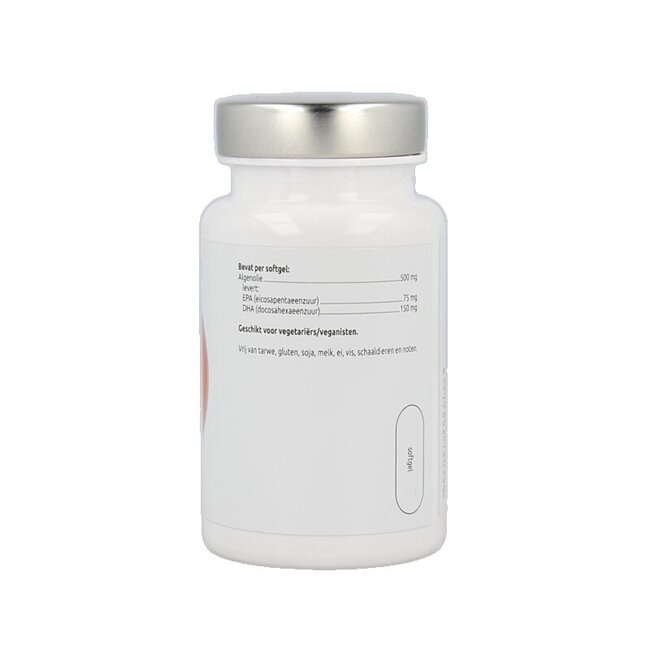Omega-3 algenolie EPA 75mg DHA 150mg vegan 60 Vegetarische capsules