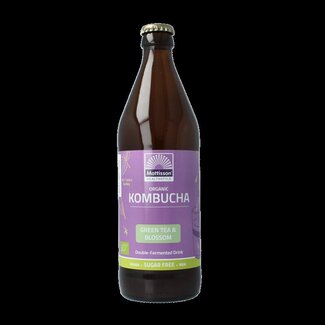 Mattisson Kombucha green tea blossom bio 500 Milliliter