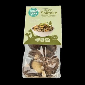 TerraSana Shiitake koshin bio 25 Grammes