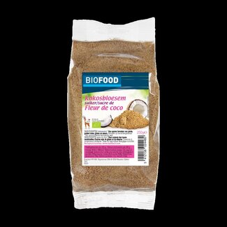Biofood Sucre de fleur de coco bio 250 grammes