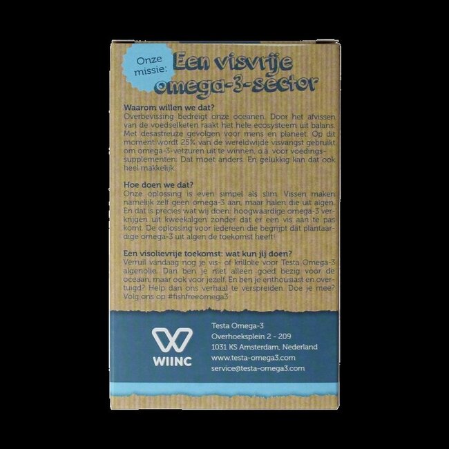 Omega 3 algenolie 300mg DHA + 150mg EPA vegan 45 Softgels