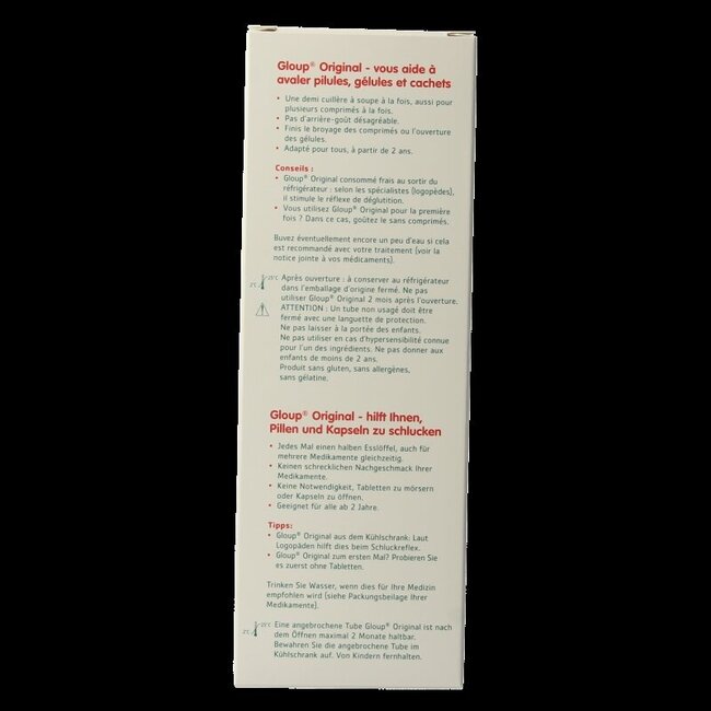 Original medicatie inname gel aardbei banaan 150 Milliliter