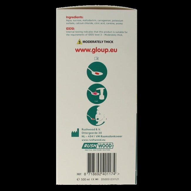 Gloup Original gel pour la prise de médicaments fraise banane 500 ml