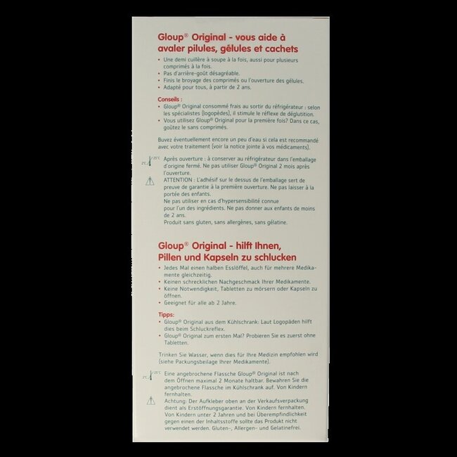 Original medicatie inname gel aardbei banaan 500 Milliliter