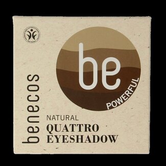 Benecos natural beauty Ombre à paupières naturelle Quatro Coffee 1 pièce