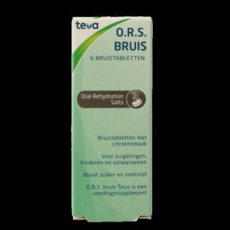 Teva ORS Bruis 6 Tabletten