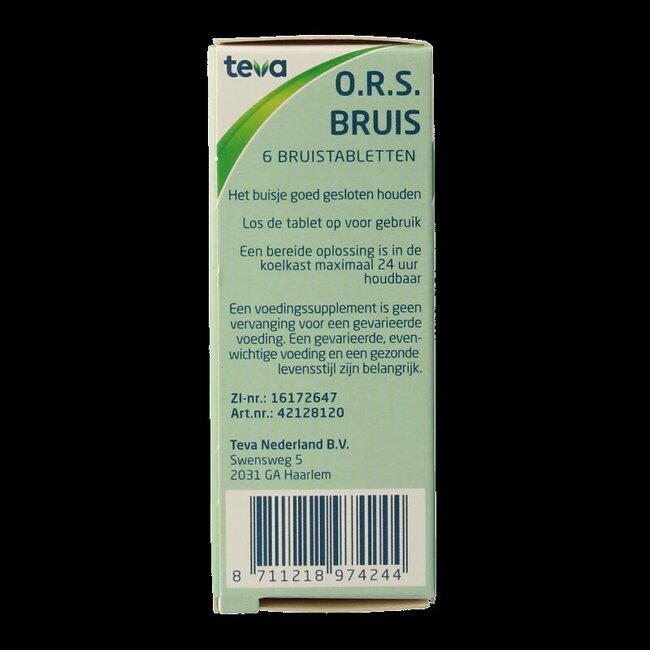 ORS Bruis 6 Tabletten