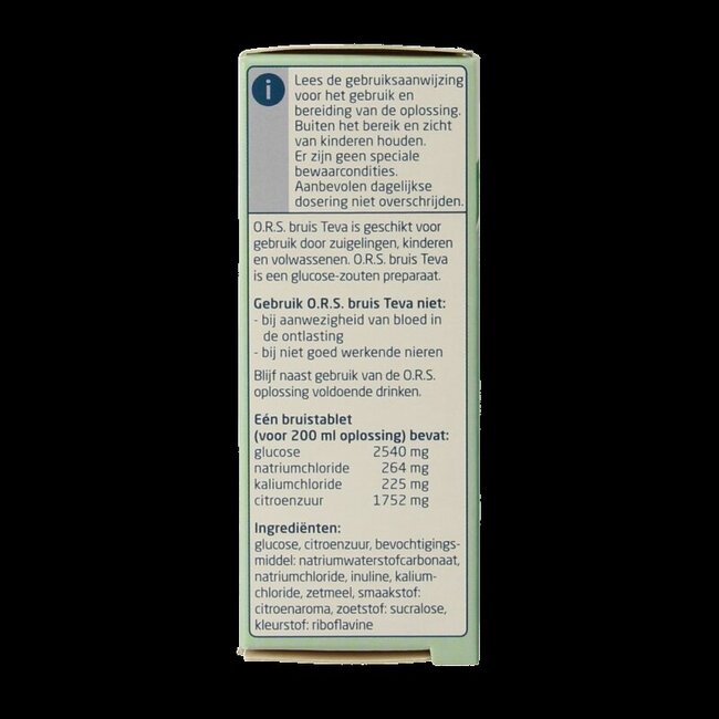 ORS Effervescent 6 Comprimés