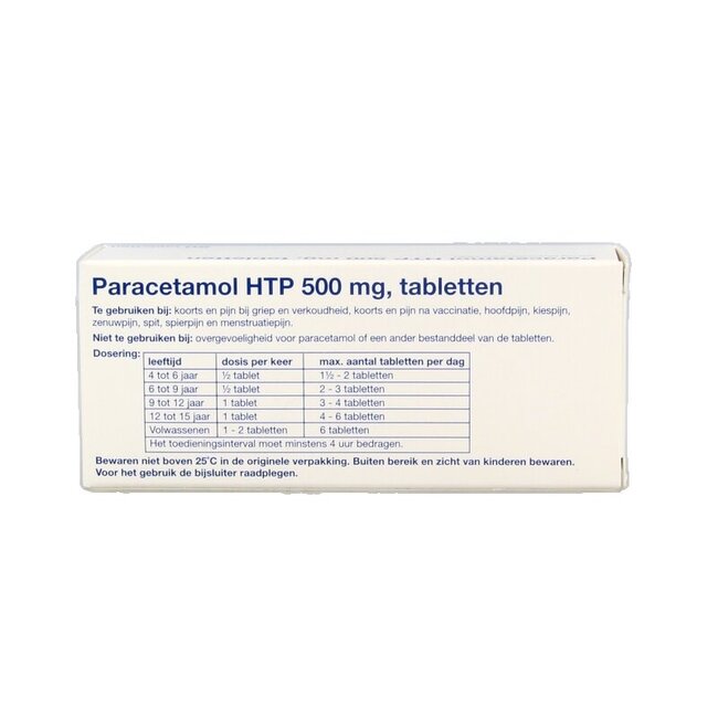 Paracetamol 500mg 50 Tabletten