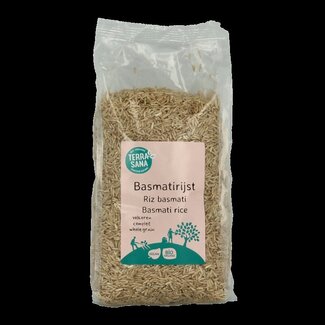 TerraSana Basmati rijst bruin bio 1 Kilogram