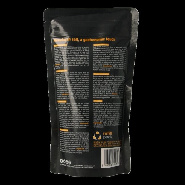 Himasala keukenzout fijn navul 500 Gram