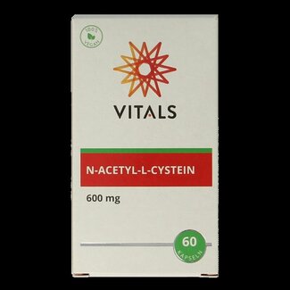 Vitals N-Acetyl-L-cysteine 600 mg 60 Vegetarische capsules