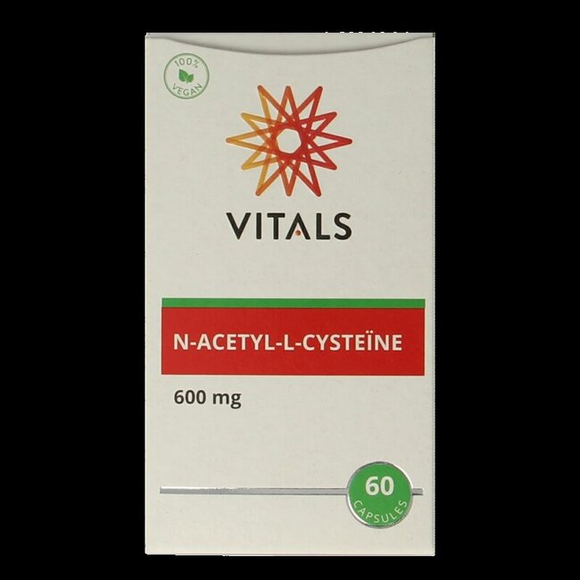 N-Acétyl-L-cystéine 600 mg 60 gélules végétariennes