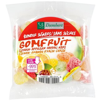 Damhert Extra gomfruit snoepje 100 Gram