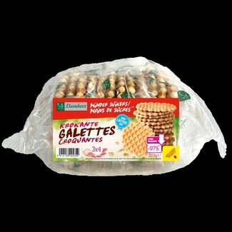 Damhert Krokante galetten lactosevrij 210 Gram