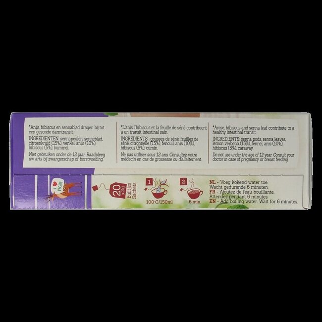 Tisane Transit Tea time 20 Sachets