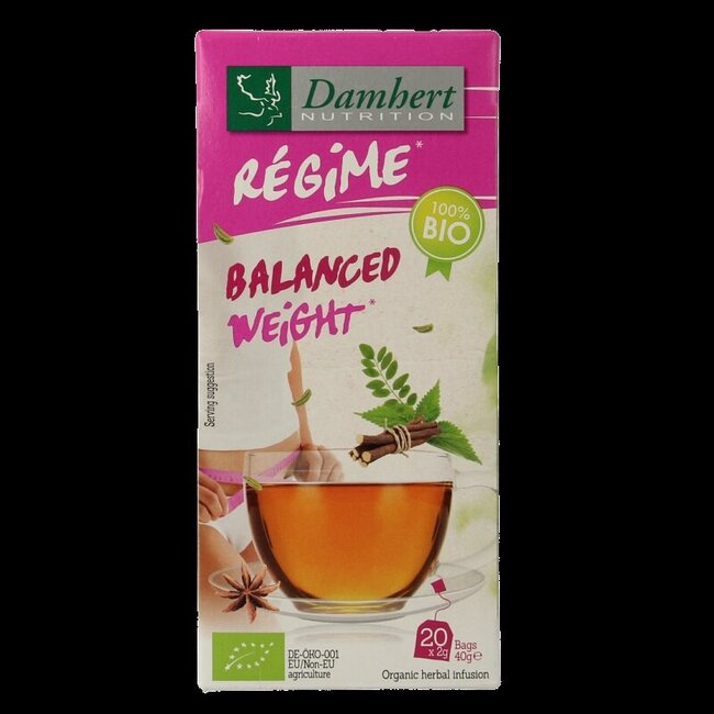 Thé bio idéal poids Tea time 20 sachets